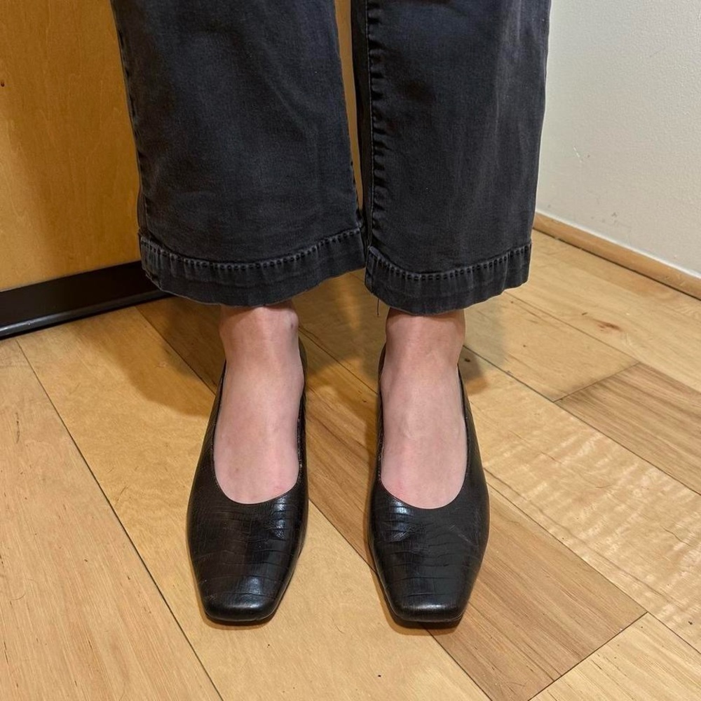 Brown Ferragamo Kitten Heels